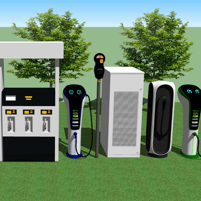 Modern new energy vehicle charging pile