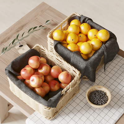 Modern fruit basket