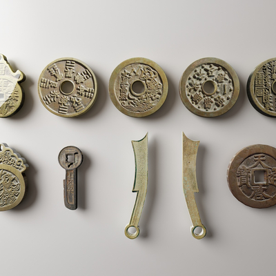 Chinese Ancient Coin Coin Ornaments