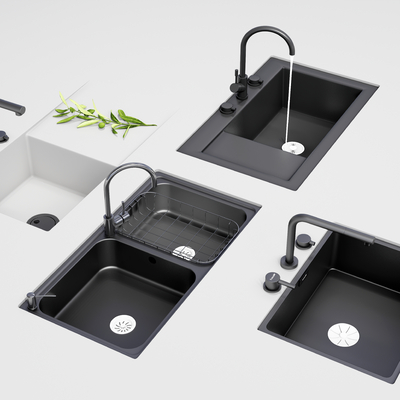 Modern embedded sink