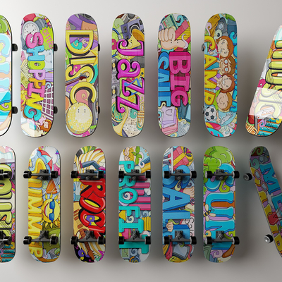 Modern Skateboard