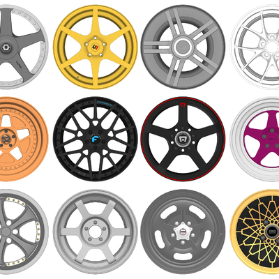 Hyundai car wheel parts