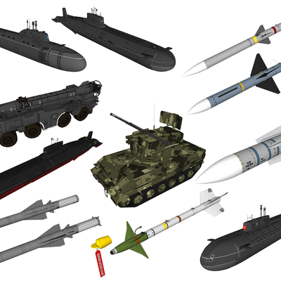 modern submarine tank military equipment