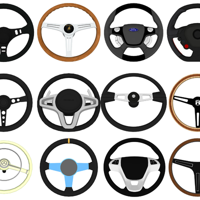 modern car steering wheel parts