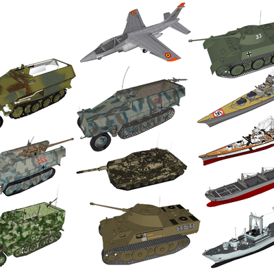 Modern tanks, armored vehicles, military equipment