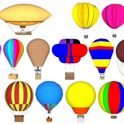 Modern Hot Air Balloon