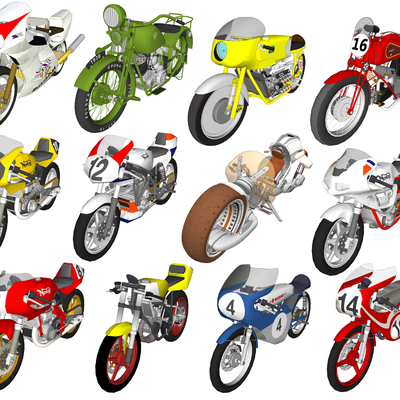 Modern Motorcycle