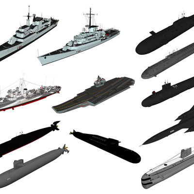 modern warship submarine military equipment