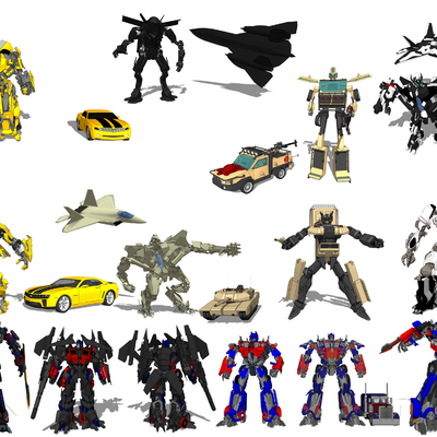 Modern Anime Character Transformers