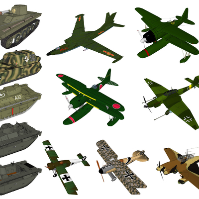 Modern Bomber Tank Military Equipment