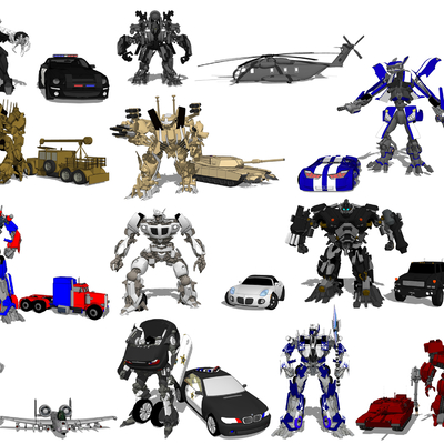 Modern Anime Character Transformers