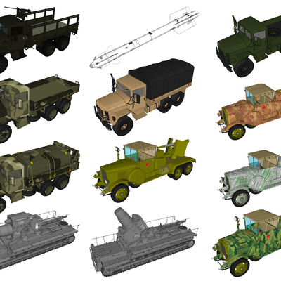 Modern Military Truck Equipment