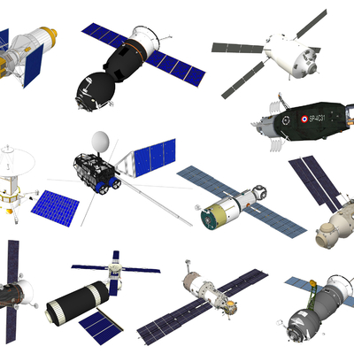 modern military satellite