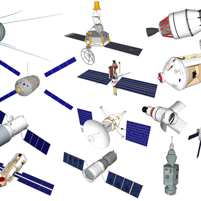 modern military satellite