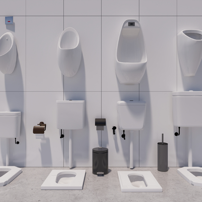 Modern toilet squat pan urinal