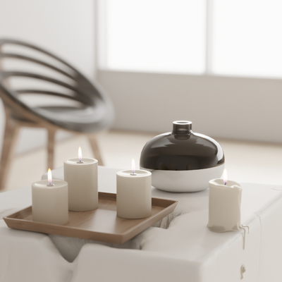 Modern candle ornaments