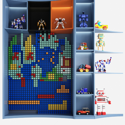 Modern Lego toy building blocks for children