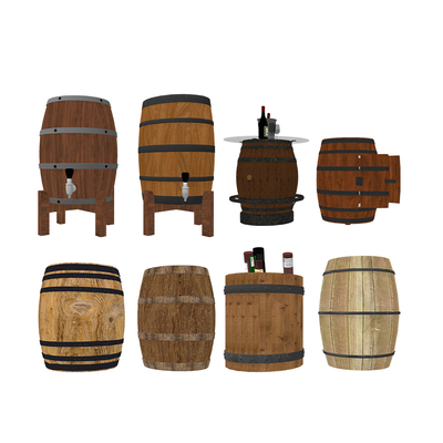 New Chinese Cask Wine Barrel