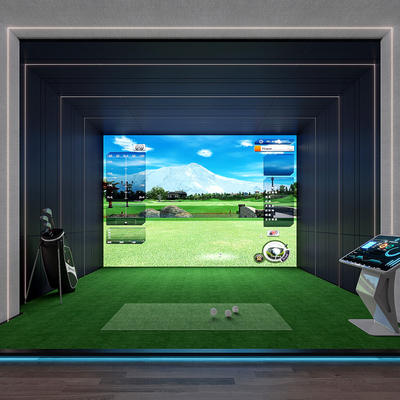 Modern Indoor Simulation Golf