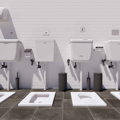 modern toilet