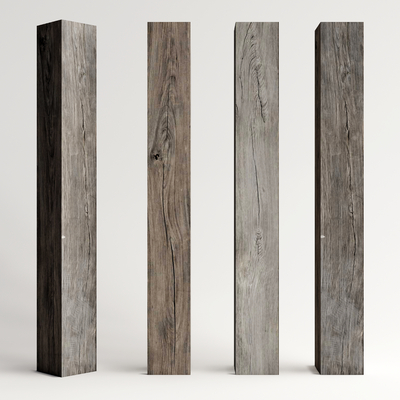 Modern Wood Pillar