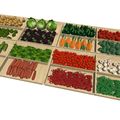 Modern fruits and vegetables