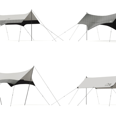 Modern outdoor canopy tent