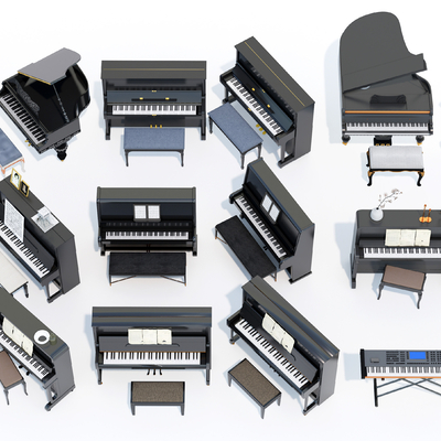 modern piano electronic organ