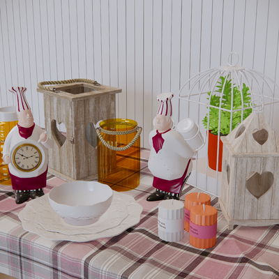 Simple European Kitchenware Ornaments