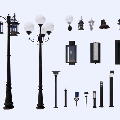 modern outdoor street light lawn light