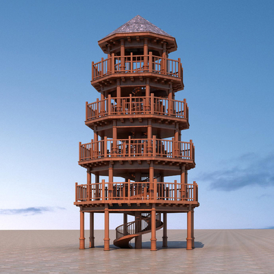 Modern Lookout Tower Viewing Decks