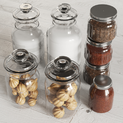 Modern seasoning bottle garlic