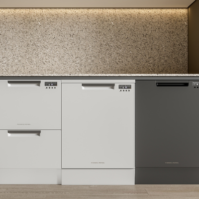 Modern built-in dishwasher