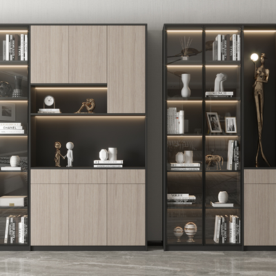 Modern Affordable Luxury Style Bookcase