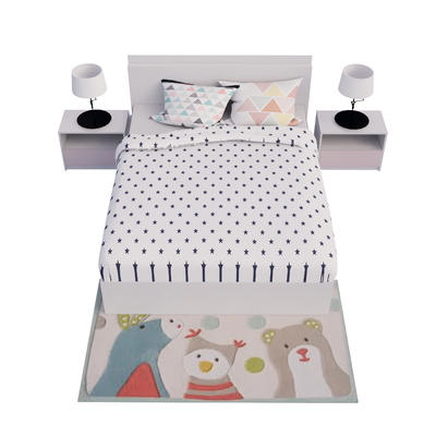 Nordic Fabric kids Bed