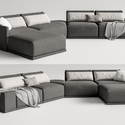 Modern Special-Shaped Stitching Sofa