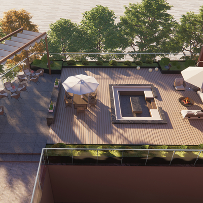 Modern Roof Garden