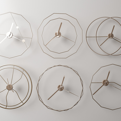 Modern Clock Wall Decoration Pendant