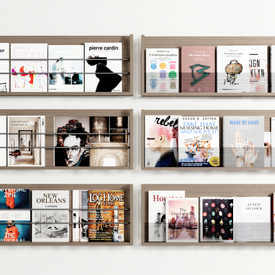 Modern Wall-Hanging Bookshelf