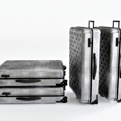 Modern trolley luggage case