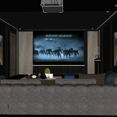 modern video room