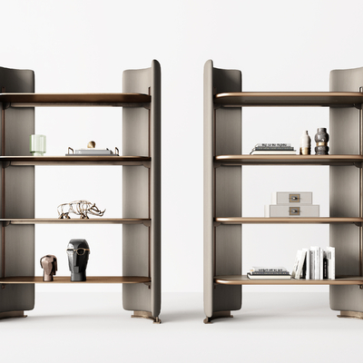 Minotti Modern Bookshelf Decorative Rack