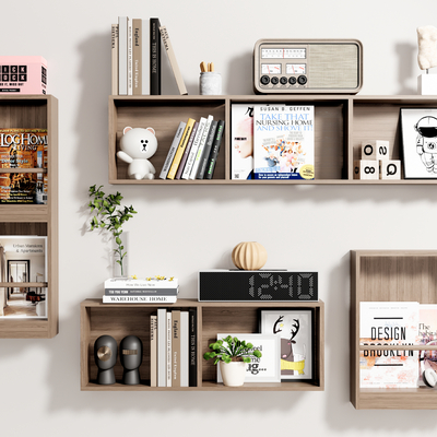 Modern Wall Decorations Wall Bookshelf