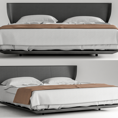 Modern double bed in B & B Italia