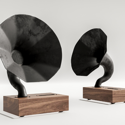 Acoustibox Neo-classical Phonograph Speaker