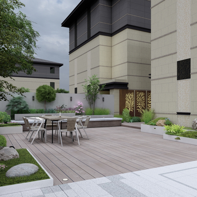 Modern Courtyard