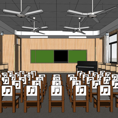 Modern Music Classroom