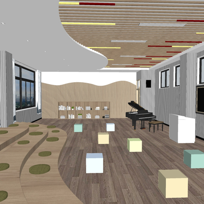 Modern Music Classroom