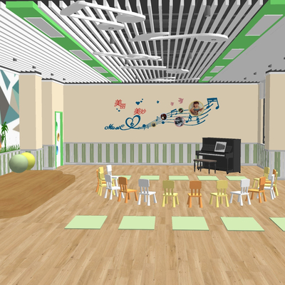 Modern Music Classroom