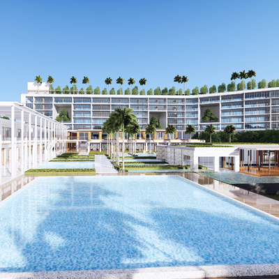 Modern Resort Hotel Appearance